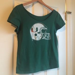 Go Canes! Tailgate tee for Miami Hurricane fans